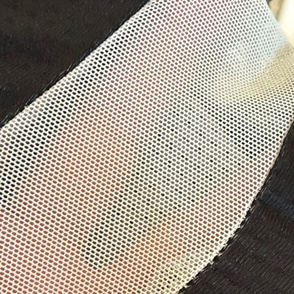 Lucky in Love Tennis Black and White Ombre Long Sleeve Top size Large - Picture 8 of 11